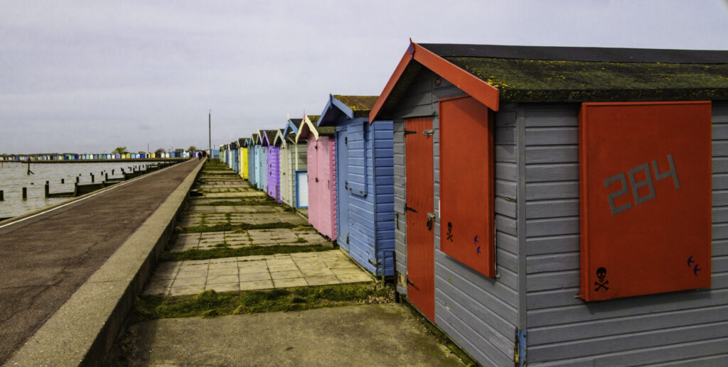 beach huts
