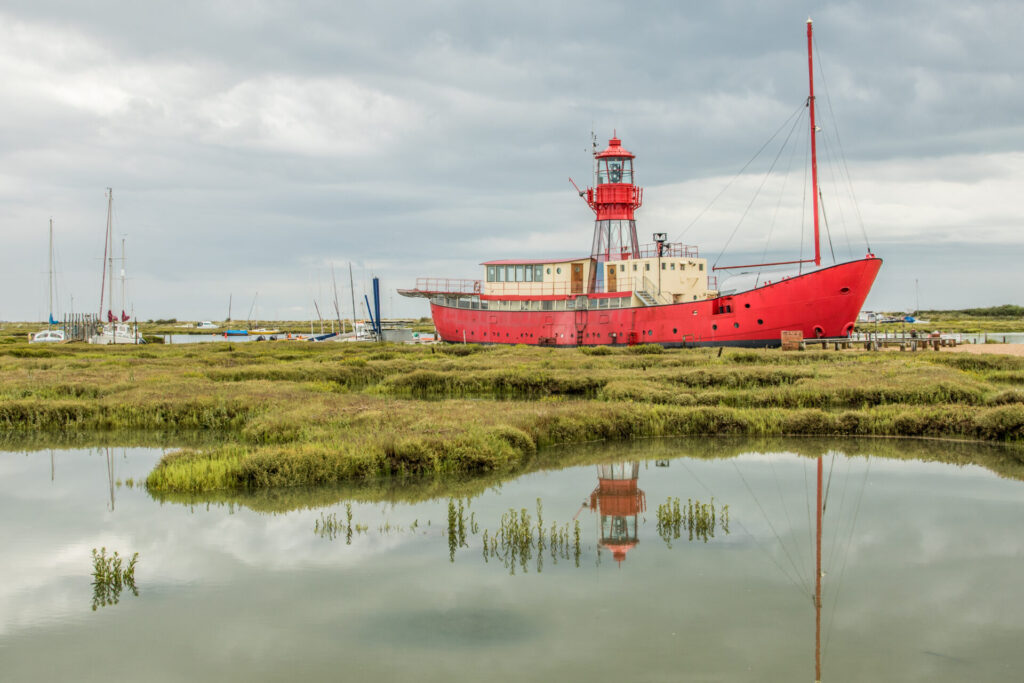 Lighthouse ship at Tollesbury